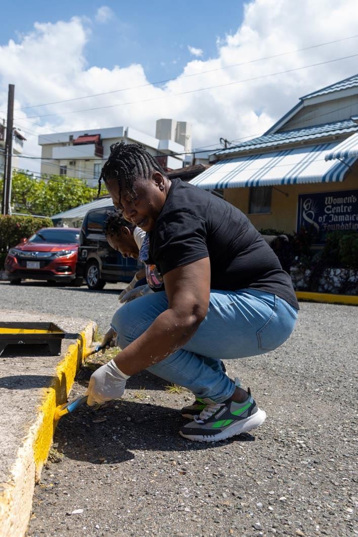 Curb Appeal: This curb gets a well-needed facelift.